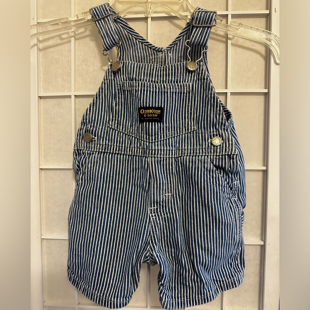 Osh Kosh B’Gosh Striped Overalls